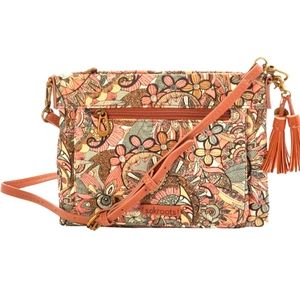 Sakroots Artist Circle Small Crossbody Cotton Uncoated Canvas